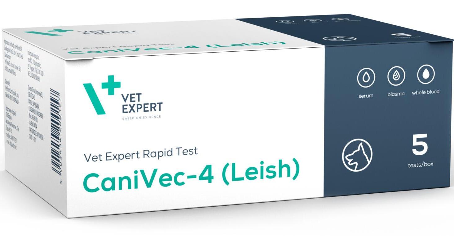 Vet Expert CaniVec-4 Leish експрес-тест для собак 5 шт (201033)